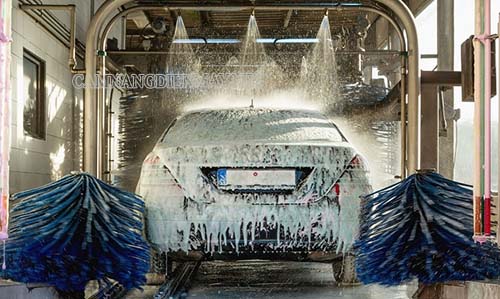 Mô hình rửa xe tự động có giá thành cao nhưng rất hiện đại, sở hữu nhiều ưu điểm vượt trội