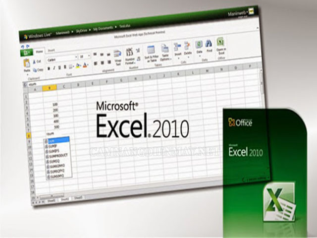 Lỗi không định dạng được số dễ gặp ở Excel 2003, 2007, 2010, 2013 và 2016