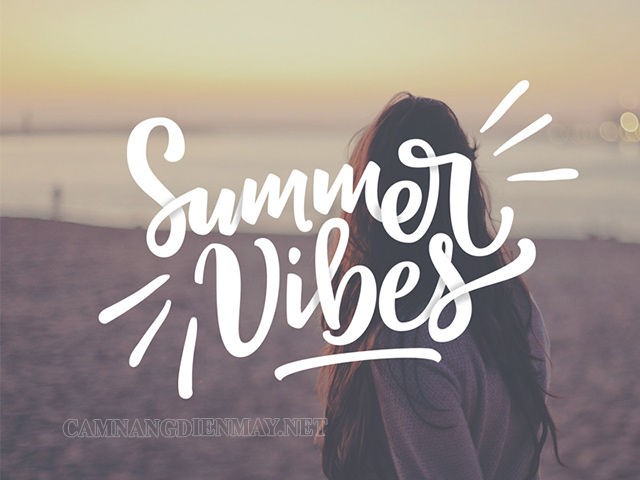 Summer vibes là cảm xúc hào hứng khi mùa hè đến