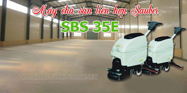 Model máy chà sàn liên hợp SBS 35E