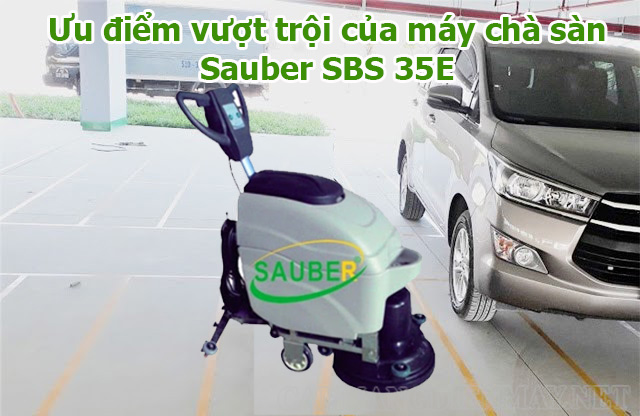 Đặc điểm của model máy SBS 35E của thương hiệu Sauber