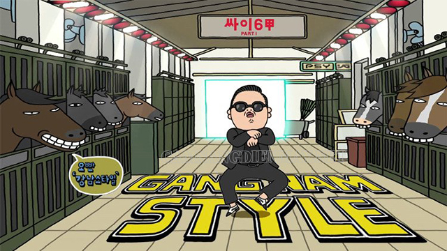 Không chỉ giai điệu mà những meme của gangnam style cũng trở thành huyền thoại