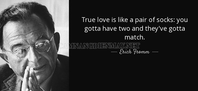 Quan niệm của Erich Fromm về tình yêu