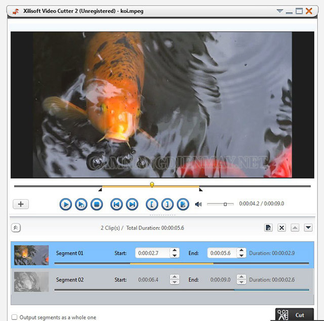 Phần mềm ghép video và chuyển đổi định dạng chuyên nghiệp Xilisoft Video Cutter