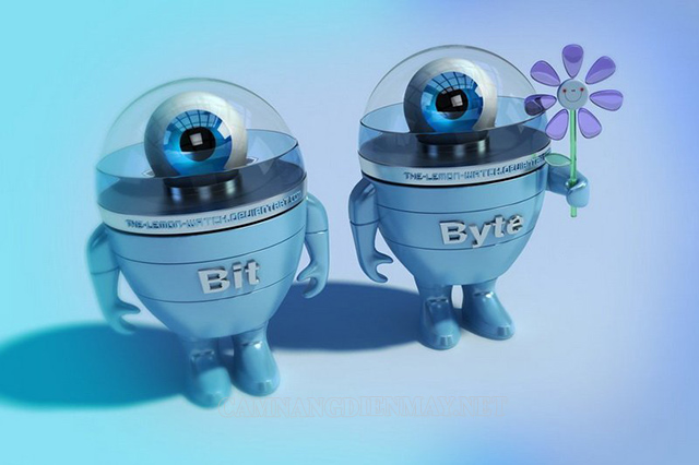 Sự khác biệt giữa Bit và Byte