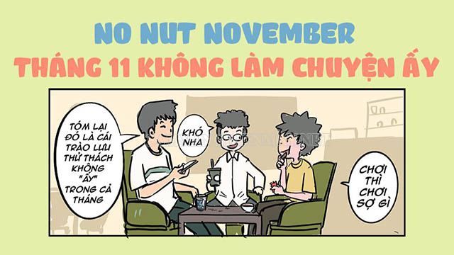 Trào lưu No Nut November đã phổ biến trên toàn thế giới