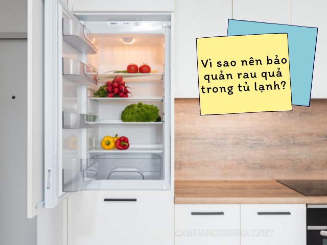 cách bảo quản rau trong tủ lạnh