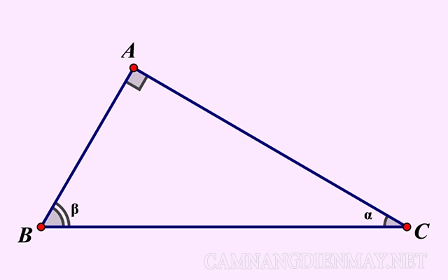 Cách xác định trực tâm trong tam giác vuông