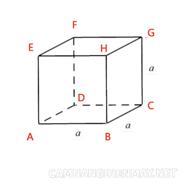 Cách vẽ khối lập phương