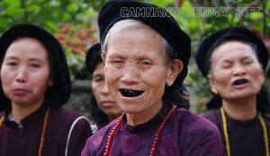Tục nhuộm đen răng của người Việt xuất hiện rất lâu trước đây